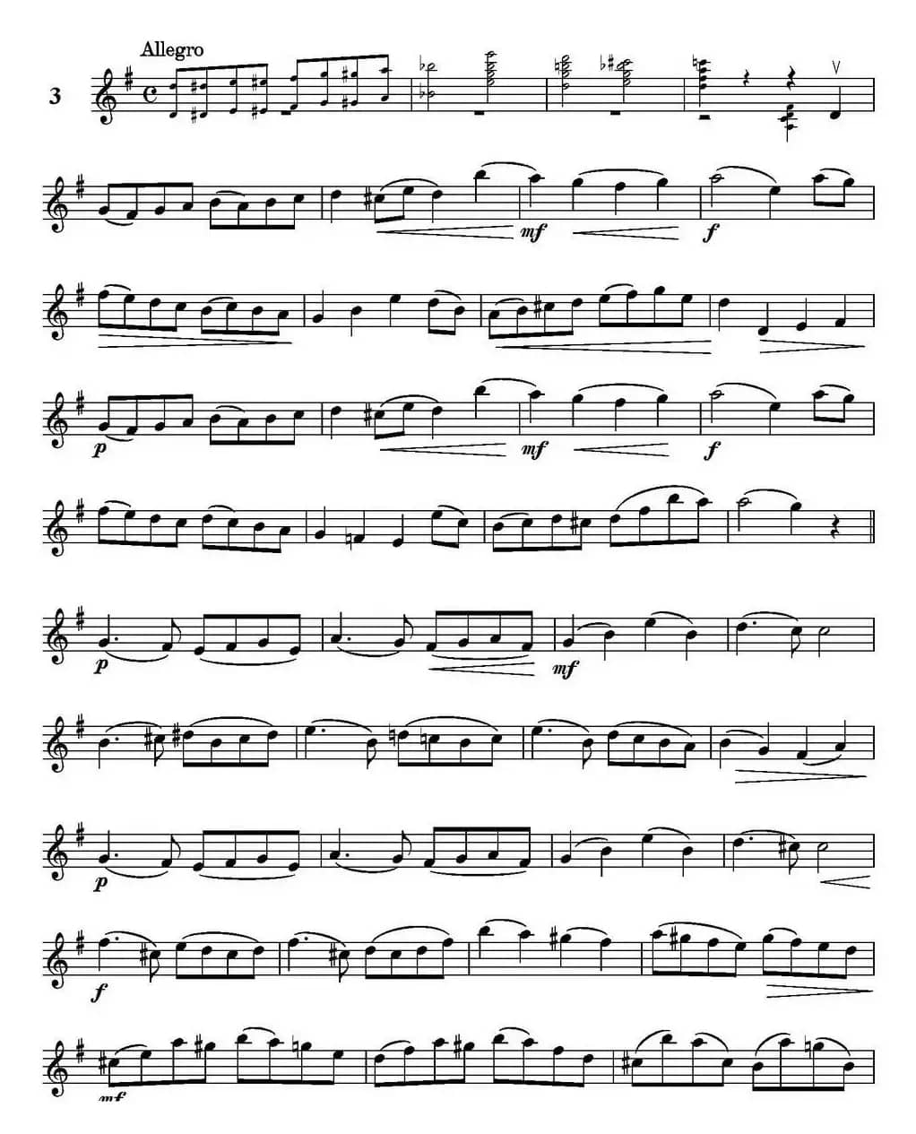 KONZERT G-dur（Oskar Rieding Op.34）