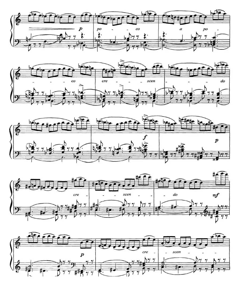 柴可夫斯基18首钢琴小品Op.72（10.Scherzo-fantaisie）