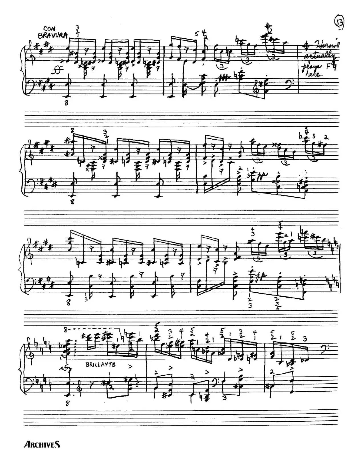Carmen Variations 12 Pieces（12首卡门主题变奏曲·12）