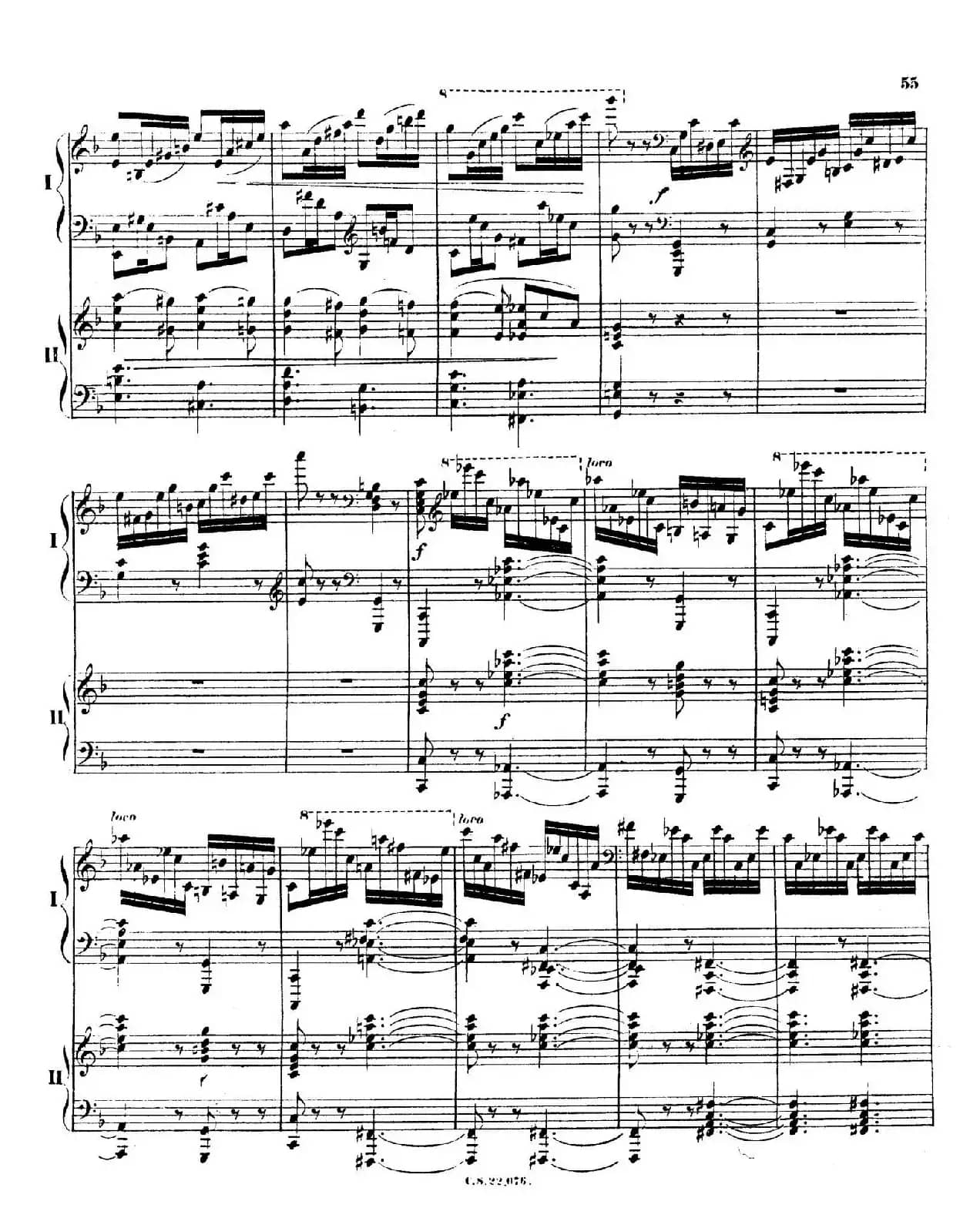 Piano Concerto No.2 in F Major Op.35（F大调第二钢琴协奏曲·Ⅱ·双钢琴）