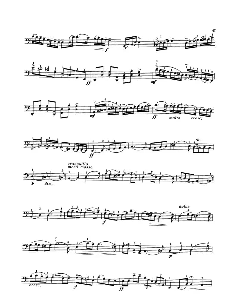 第二协奏曲 Op.13（大提琴）