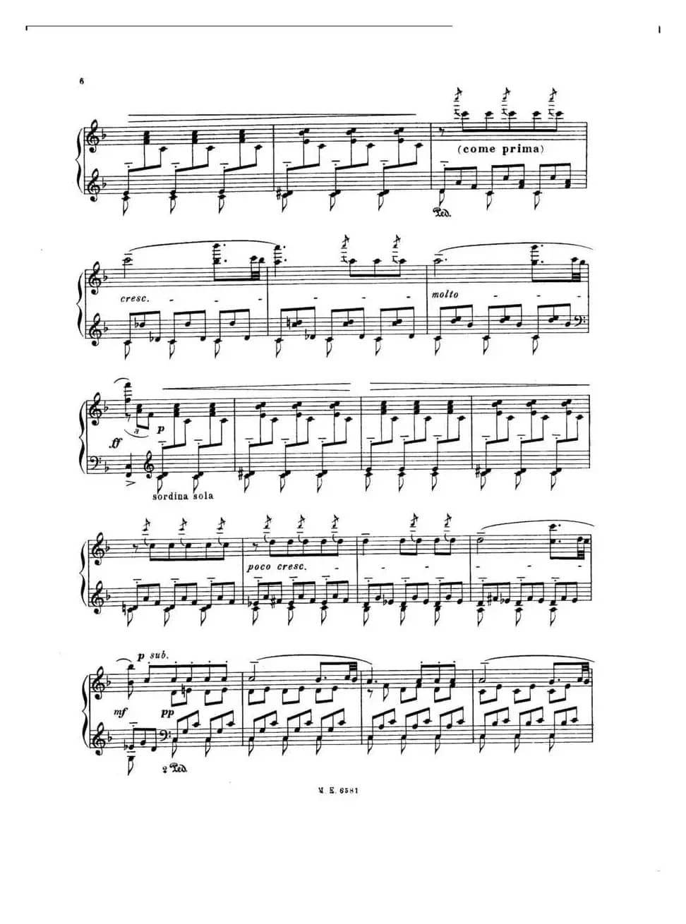 7 Canciones Populares Espanolas（七首西班牙民歌·2·钢琴独奏版）