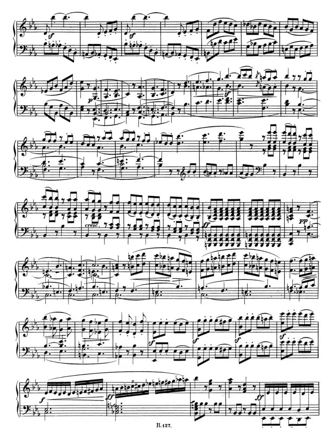 贝多芬钢琴奏鸣曲04 大调奏鸣曲 降E大调 Op.7 E-flat major