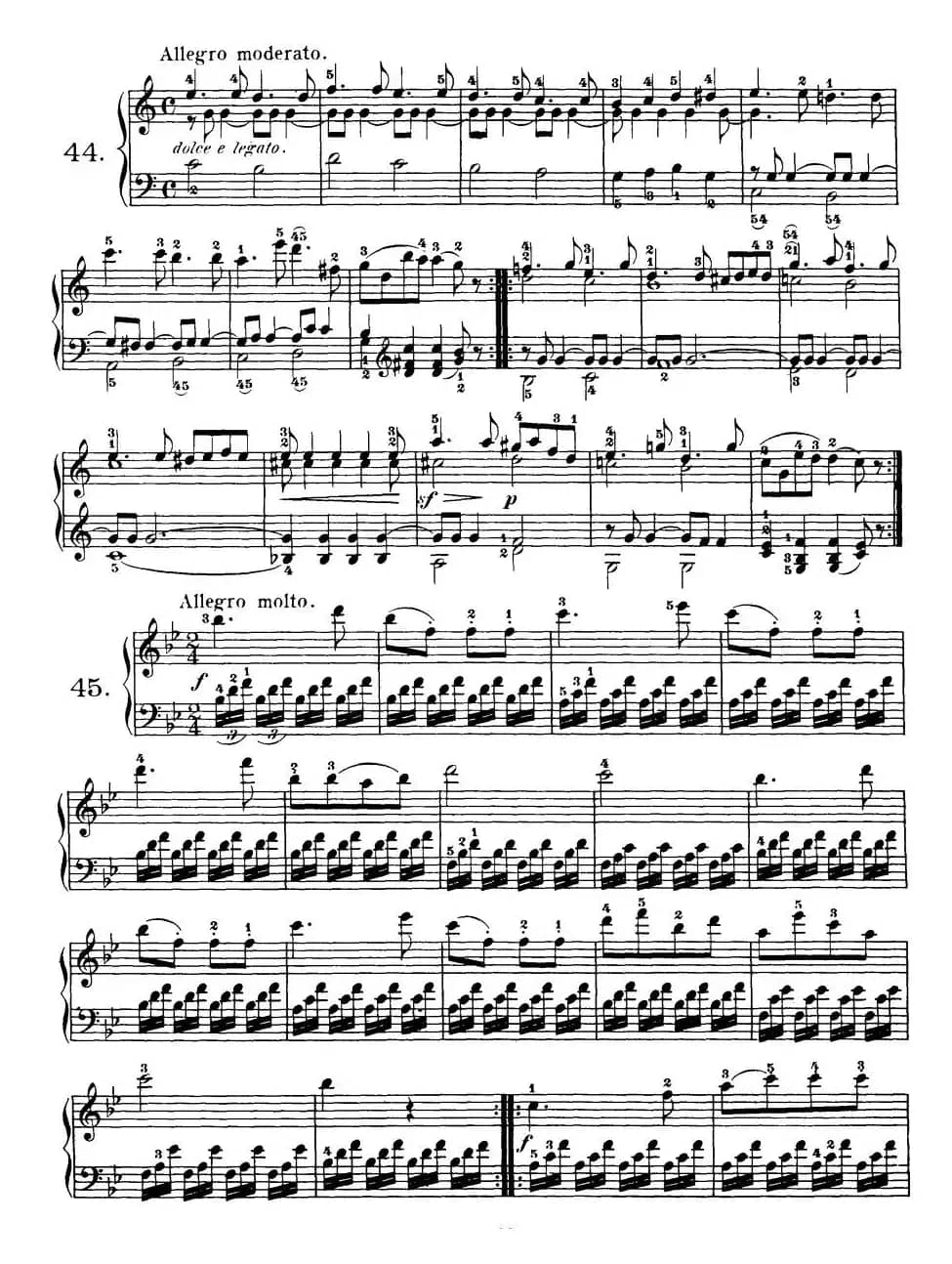 Czerny - 100 Progressive Studies Op.139（37—46）