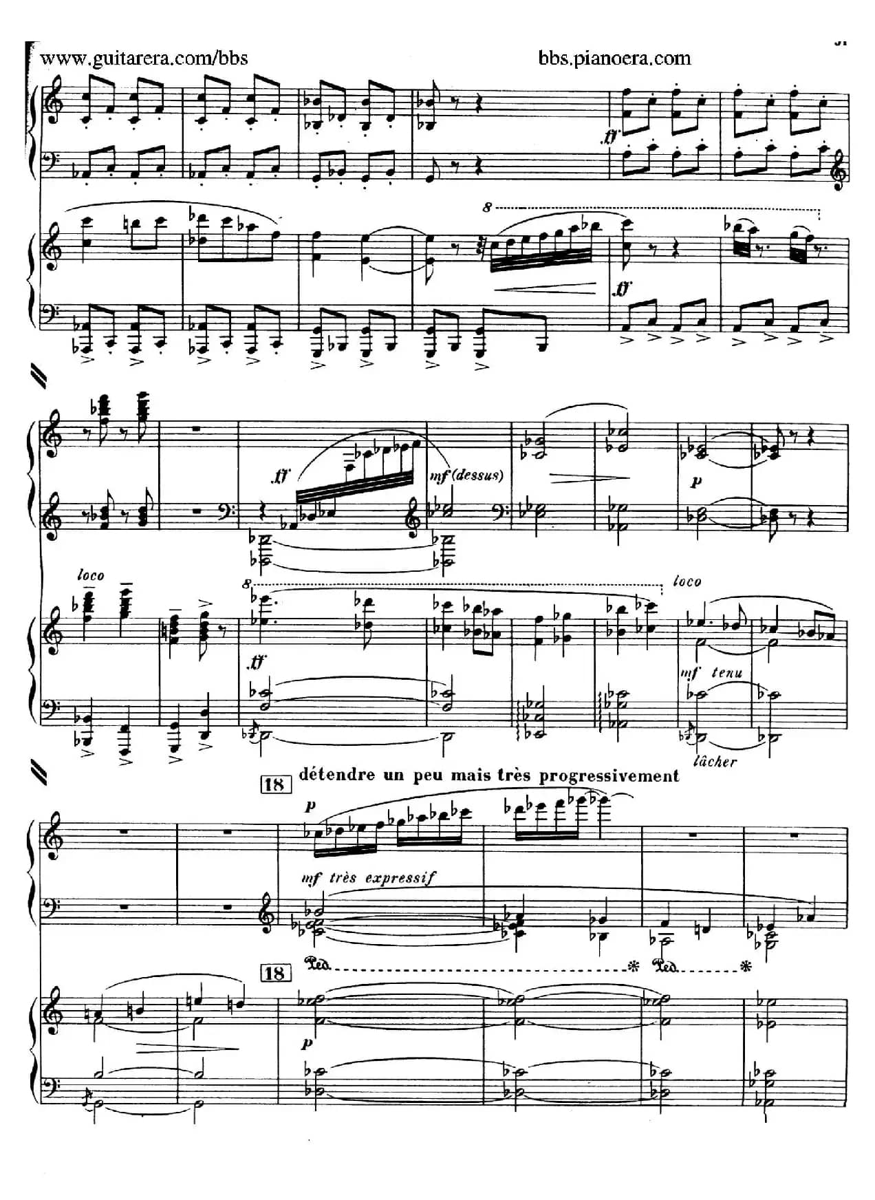 Piano Concerto in c-sharp Minor（升c小调钢琴协奏曲·第三乐章）