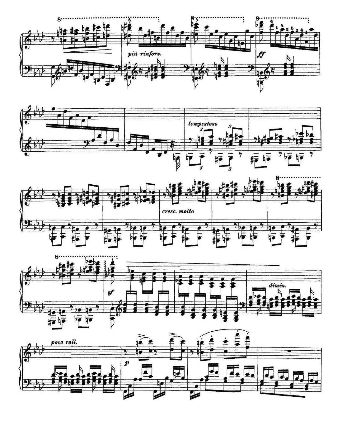 12首超级技巧练习曲：F Minor（F小调）