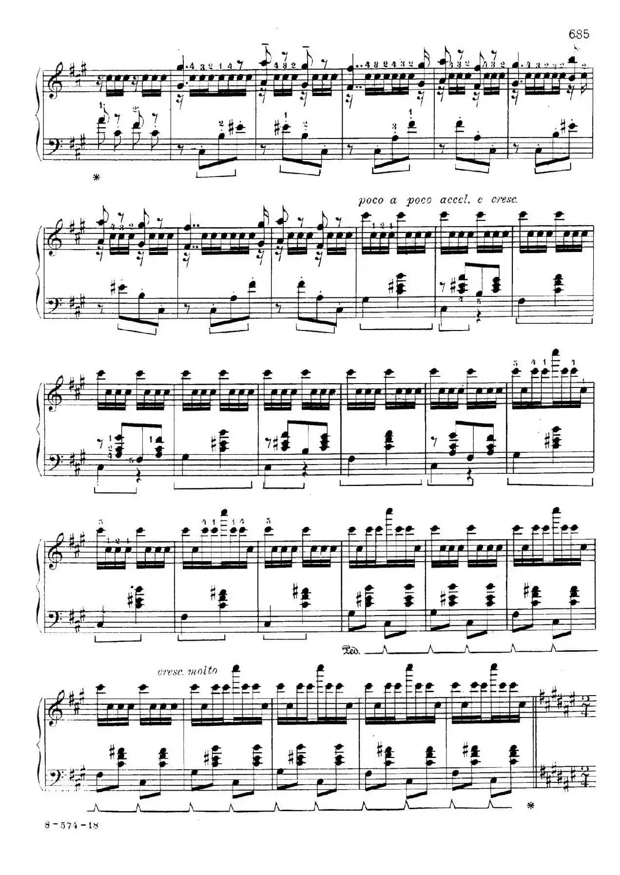 19 Rhapsodies Hongroises S.244 No.2（19首匈牙利狂想曲·第2首）