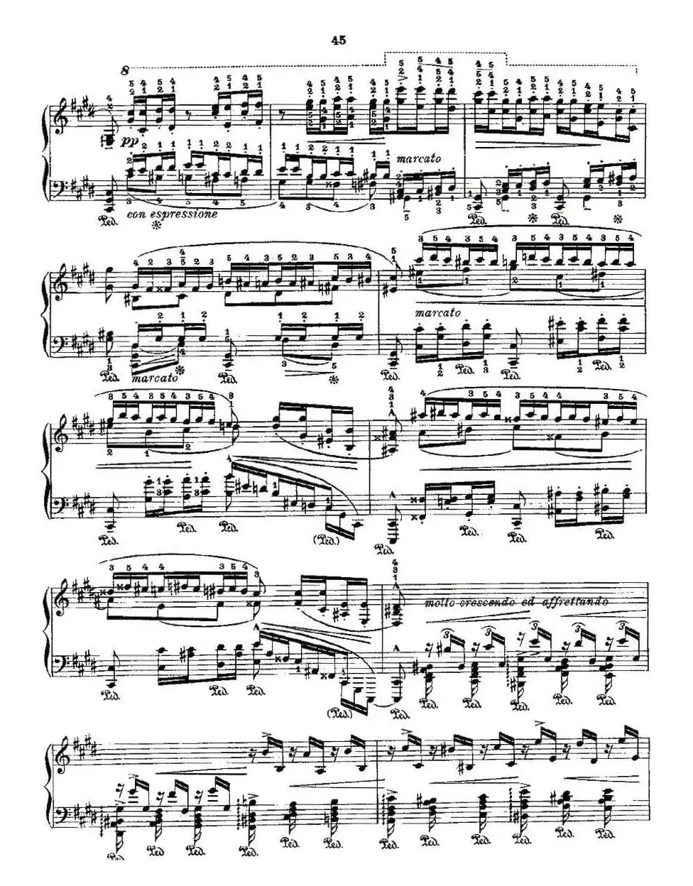 肖邦《练习曲》Fr.Chopin Op.10 No9-1