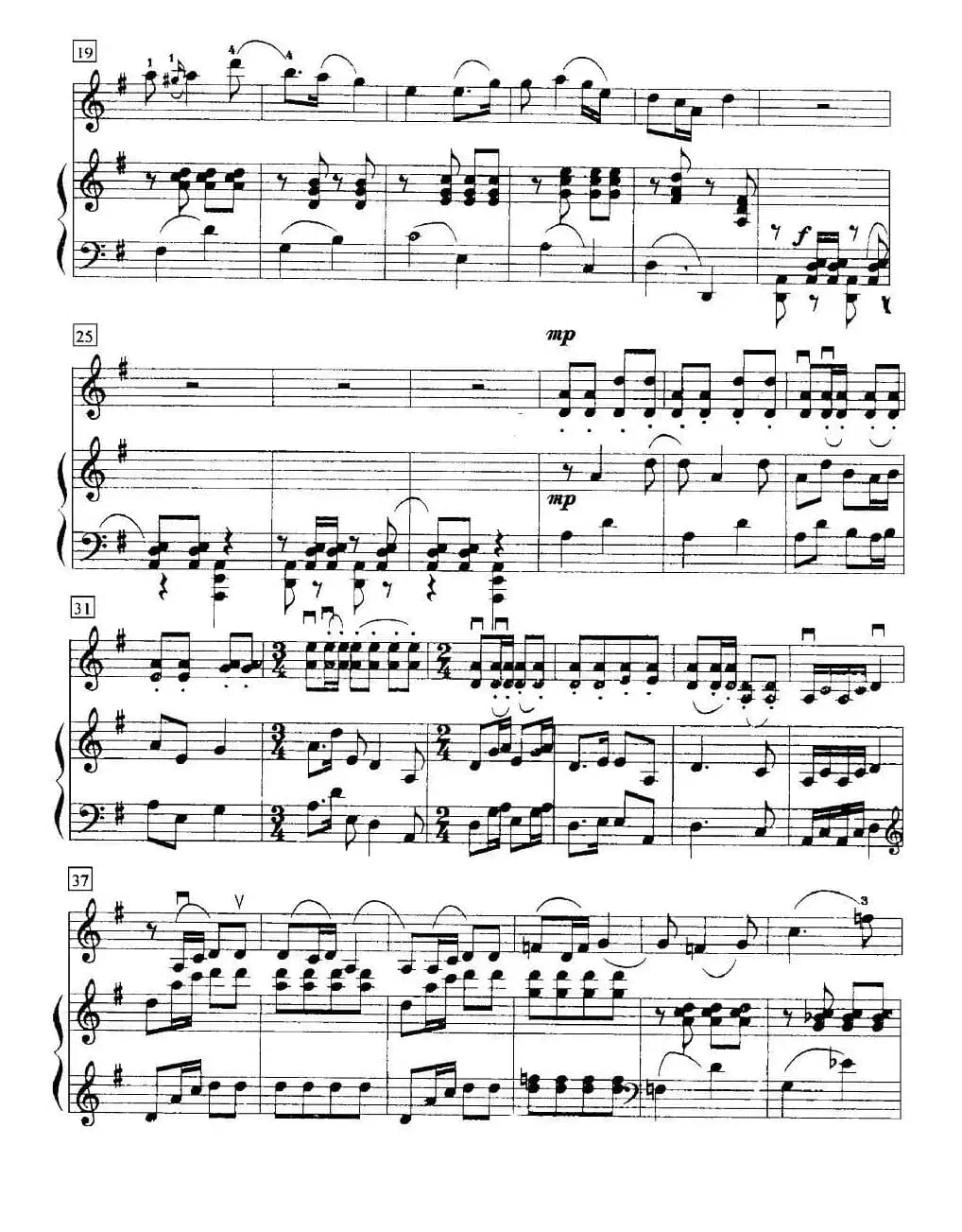 送行（小提琴+钢琴伴奏）