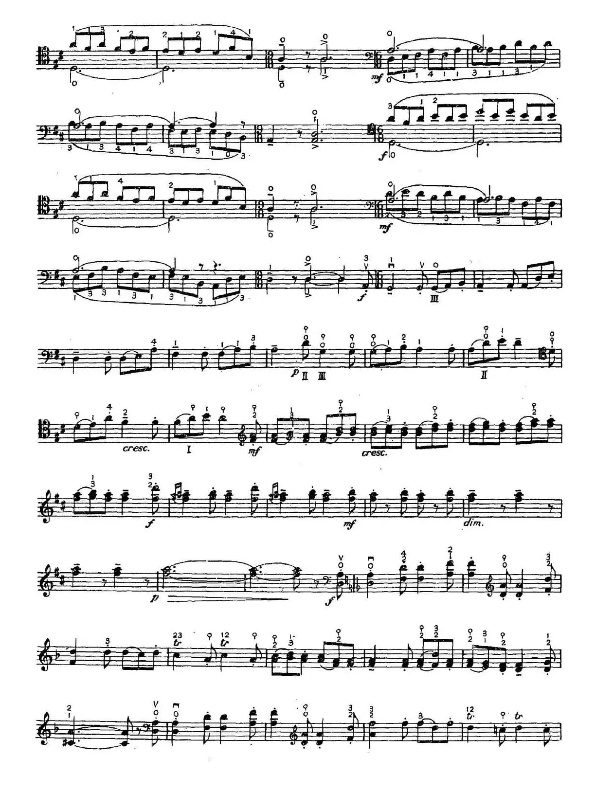 随想练习曲第十一首（大提琴）