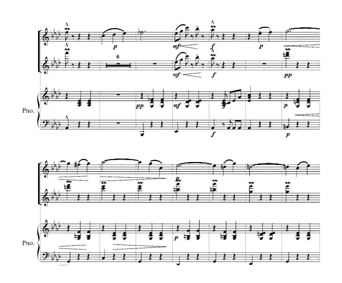 春之声圆舞曲（双钢琴）