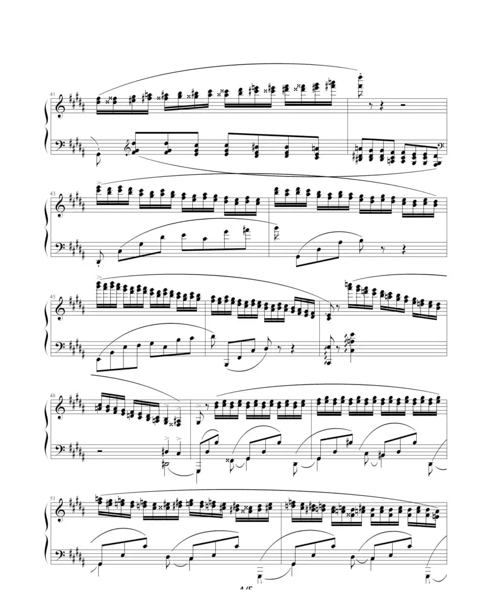 练习曲 Op.25  No.6