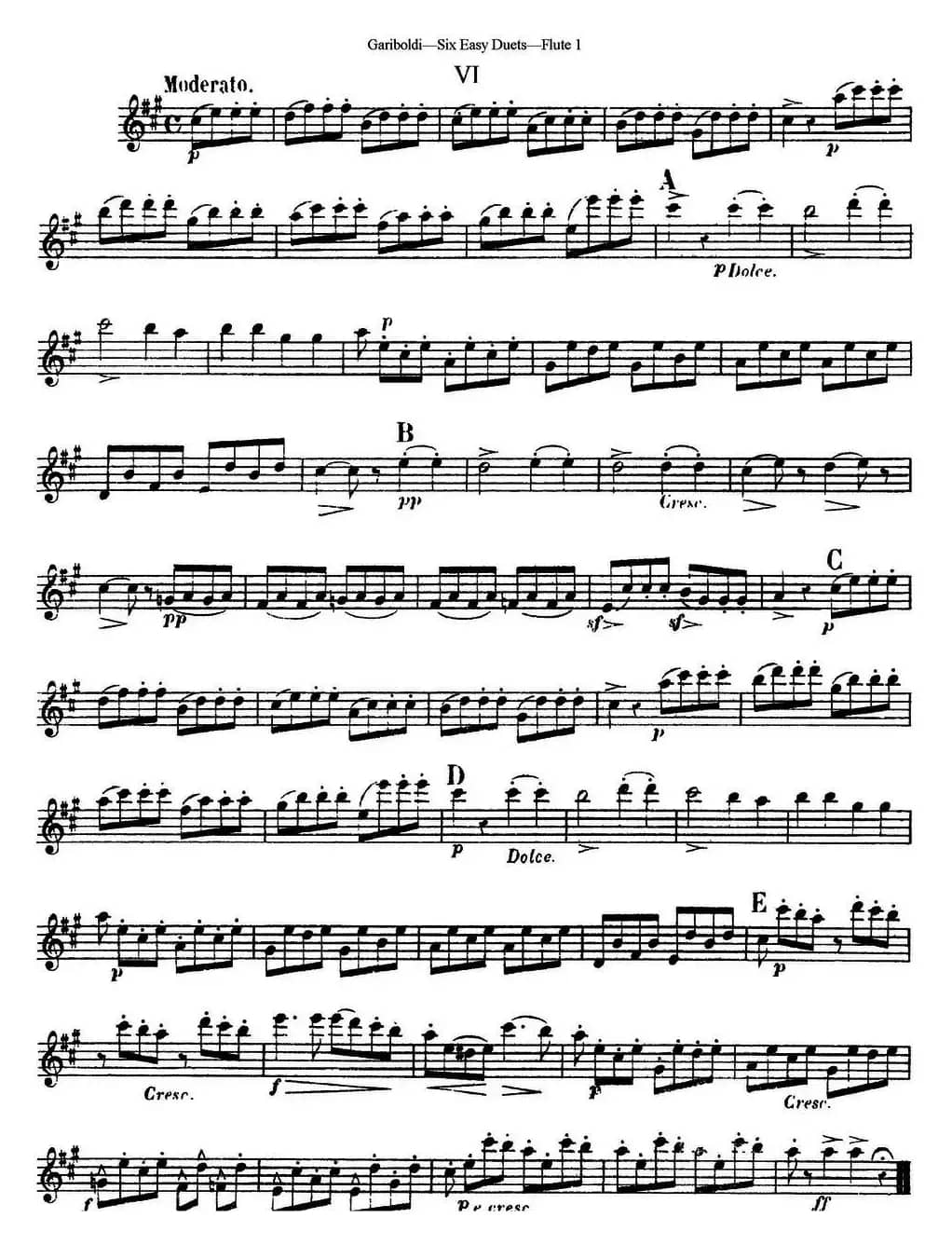 六首简易二重奏作品145号