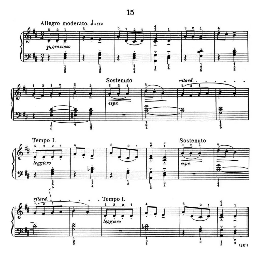 For Children Sz.42（献给孩子们·15）