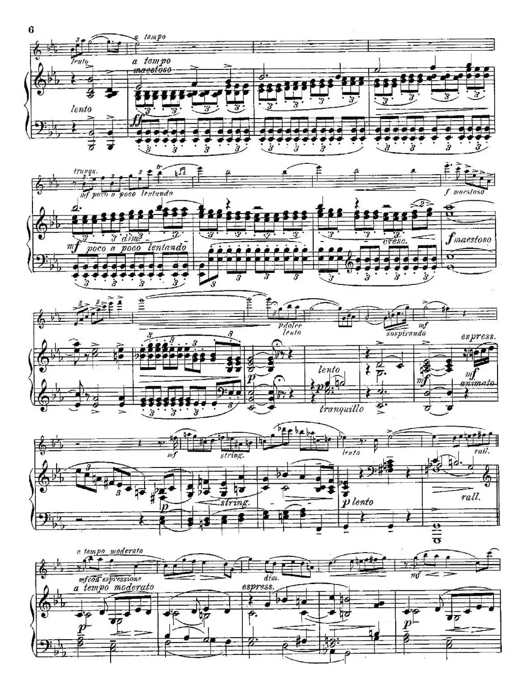 Legende（Op.55 No.5）（长笛+钢琴伴奏）