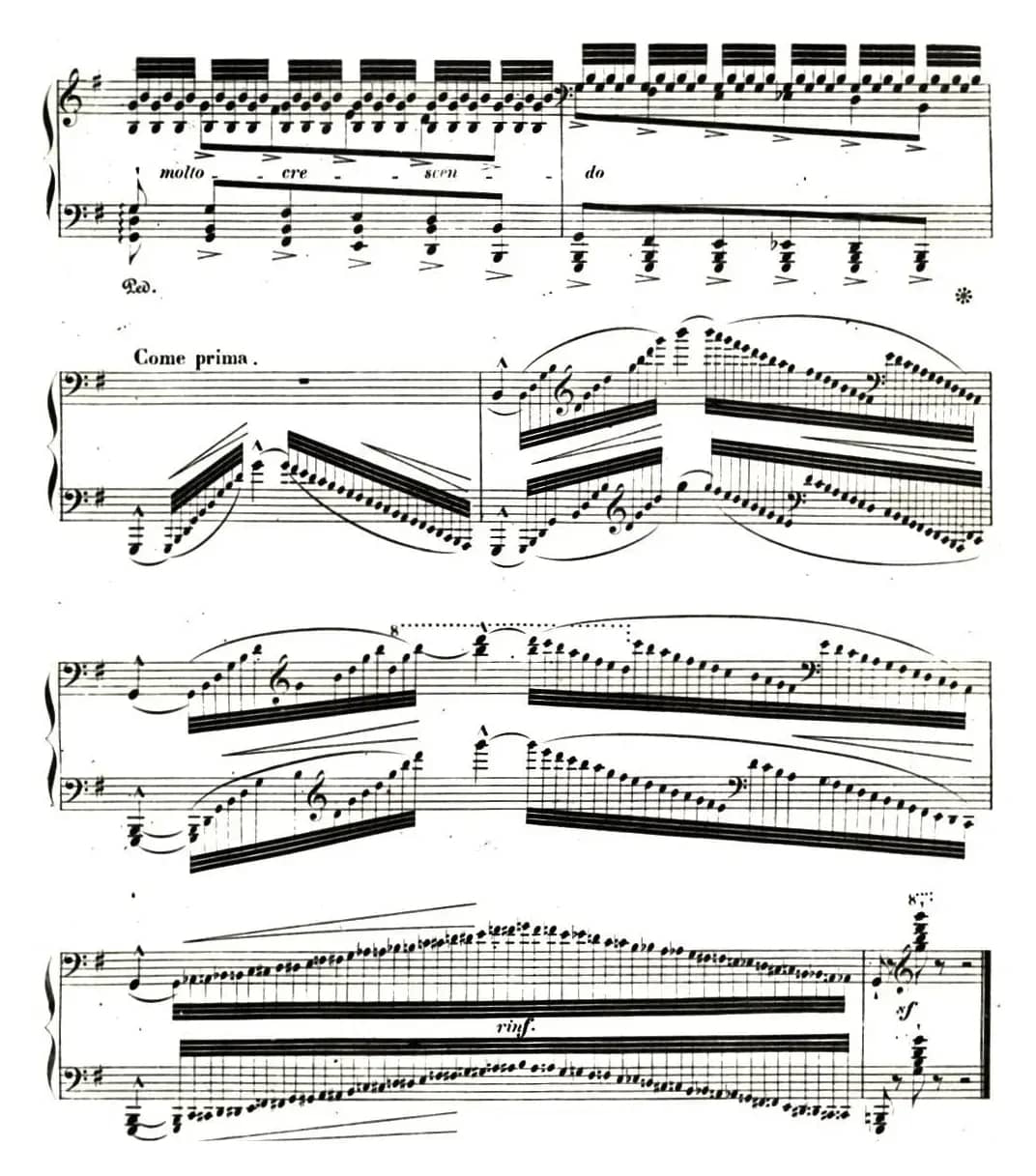 李斯特帕格尼尼大练习曲1