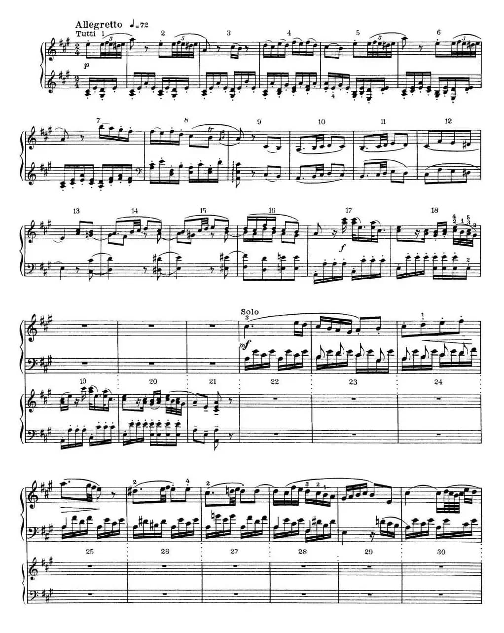 二十八部钢琴协奏曲 No.12（P16-34）