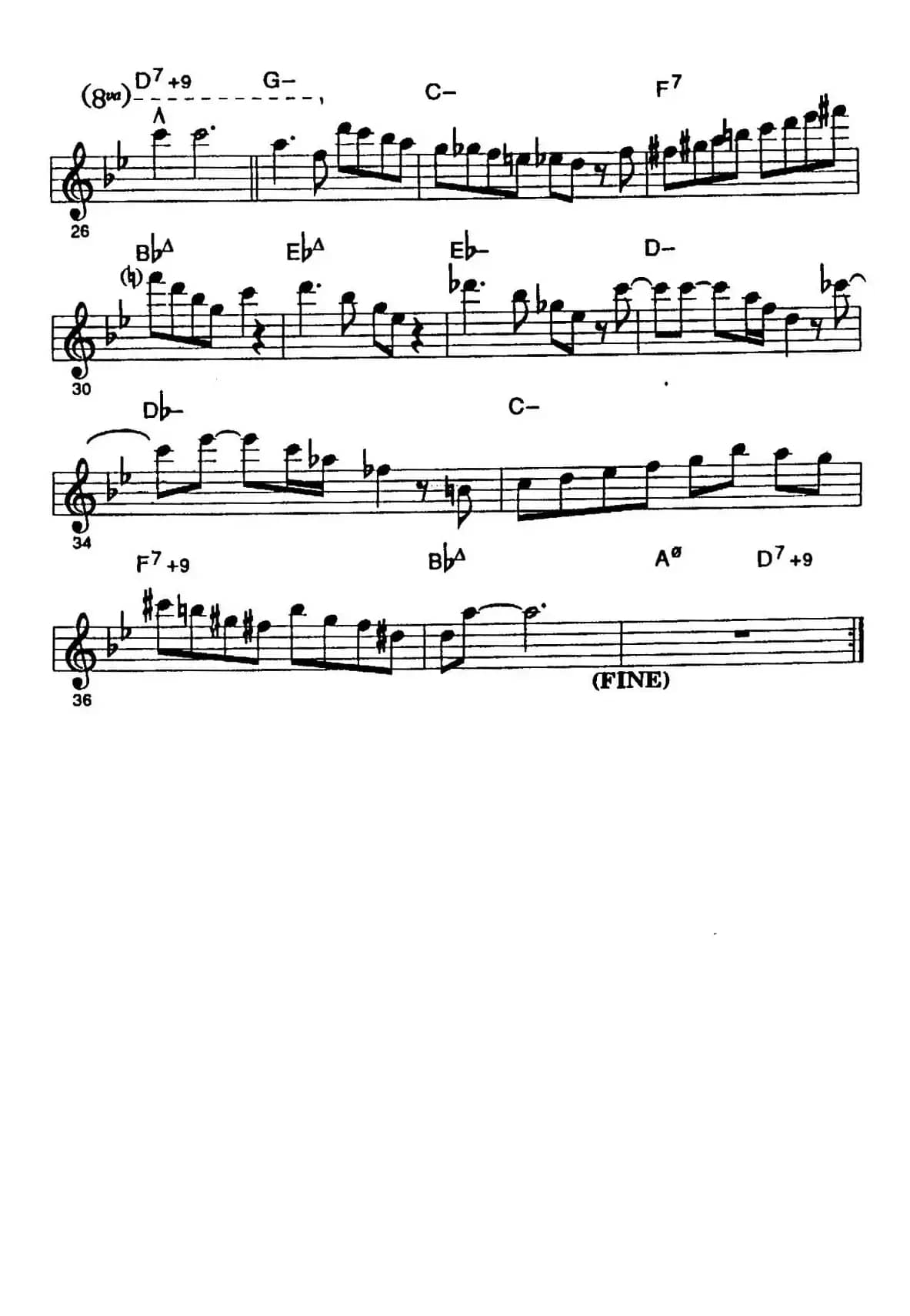 ETUDE No.2（高音萨克斯超吹练习曲）