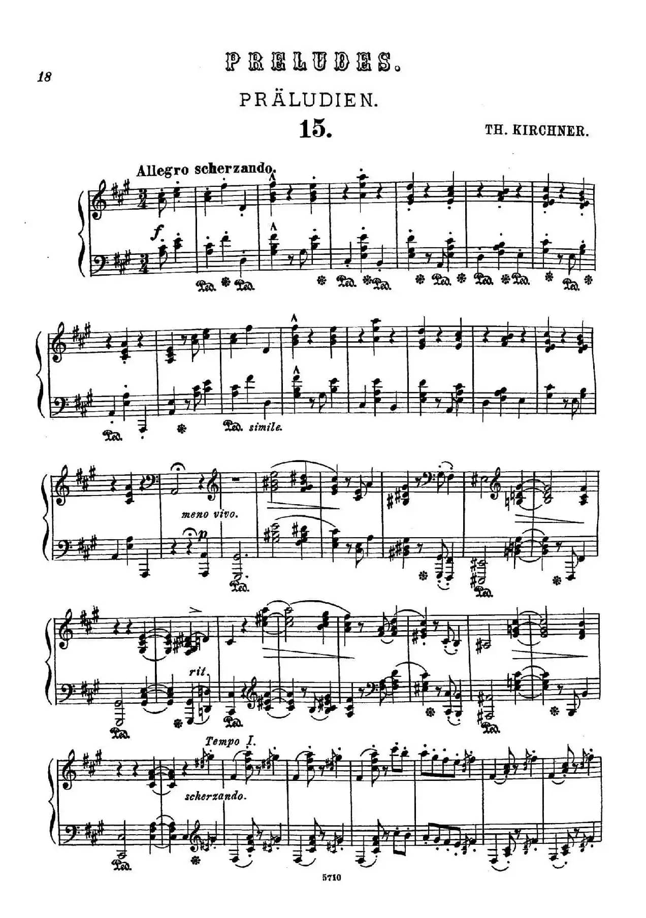 16 Preludes Op.9（16首前奏曲·15）