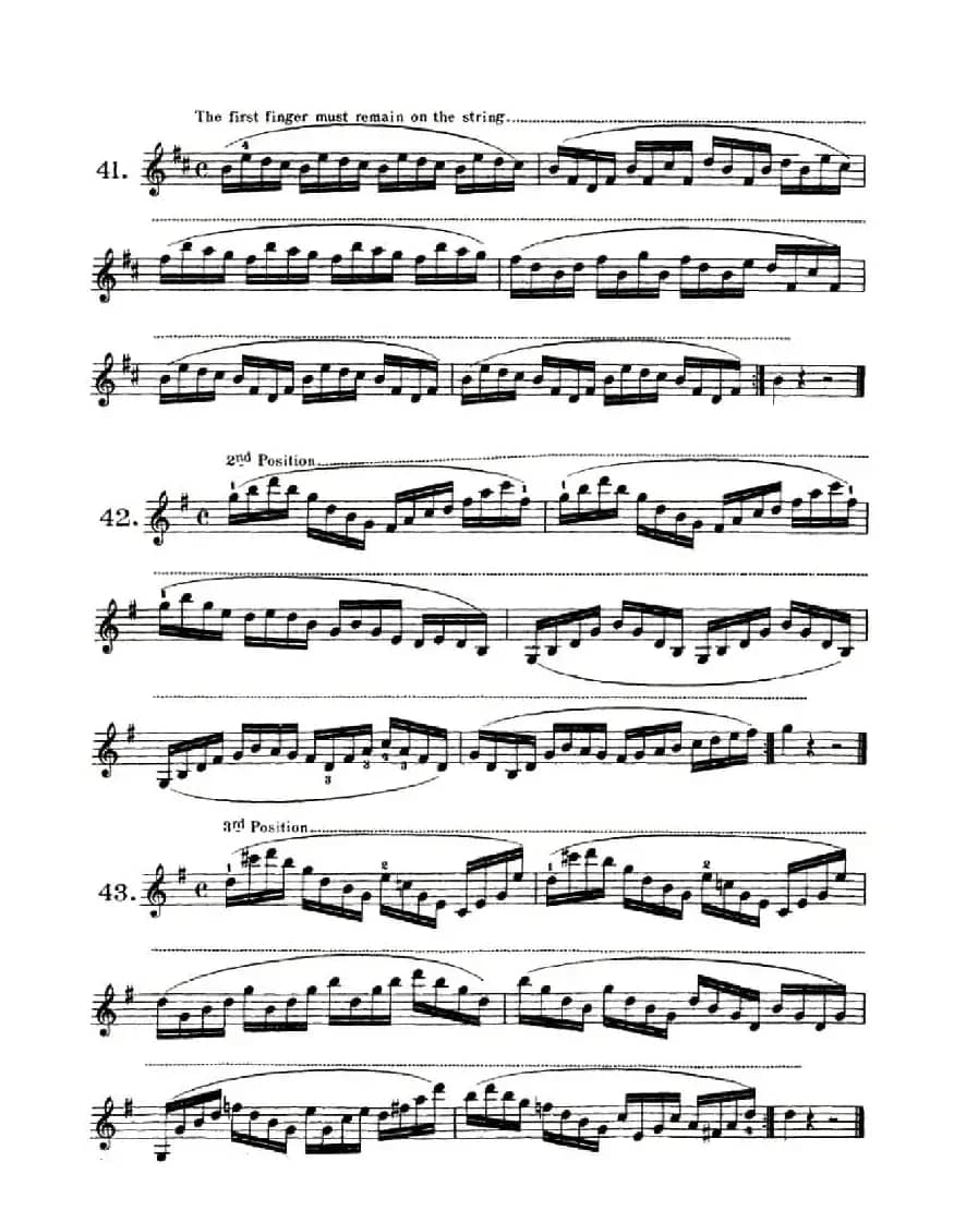 School of Mechanism,Op.74（小提琴技巧 作品.74）