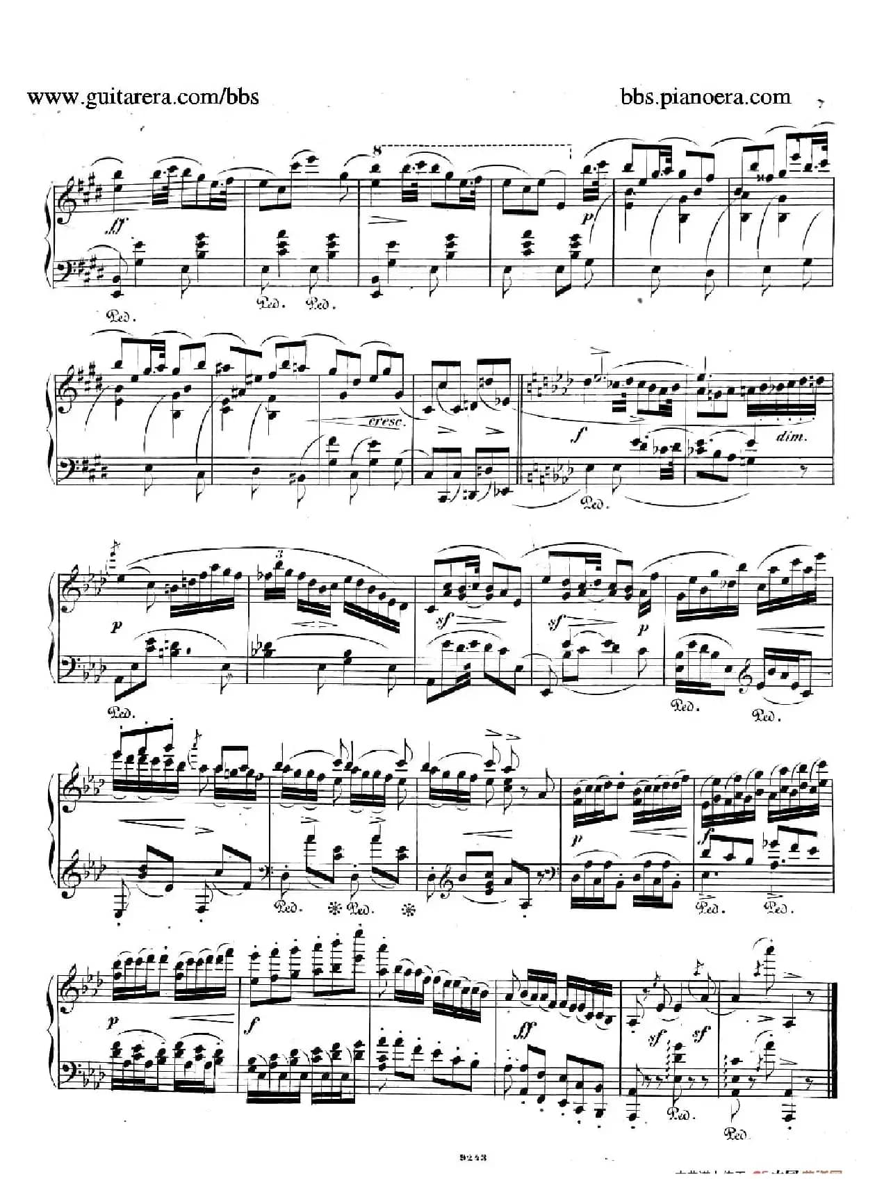 Phantasiestücke Op.31(幻想曲集·2. 降A大调)