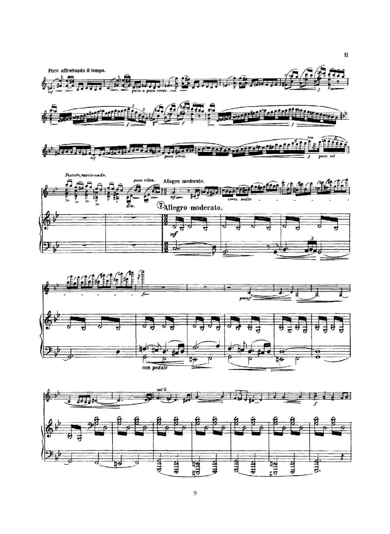 Concerto in D Minor Op.47（小提琴+钢琴伴奏）