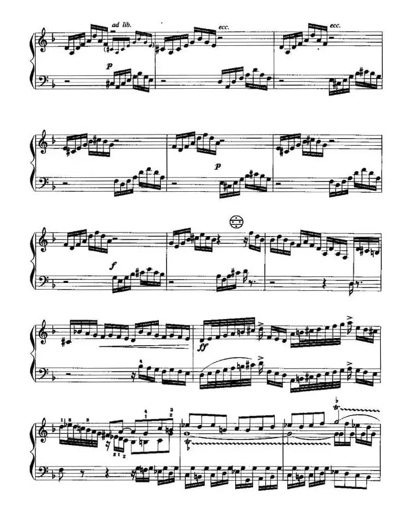 d小调托卡塔与赋格