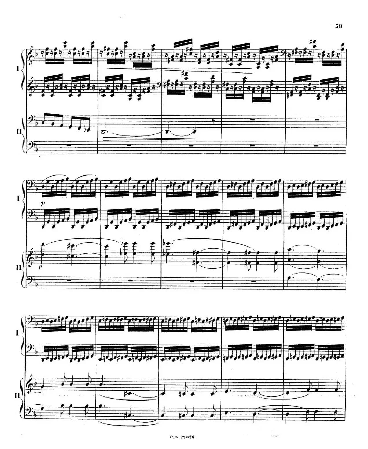 Piano Concerto No.2 in F Major Op.35（F大调第二钢琴协奏曲·Ⅱ·双钢琴）