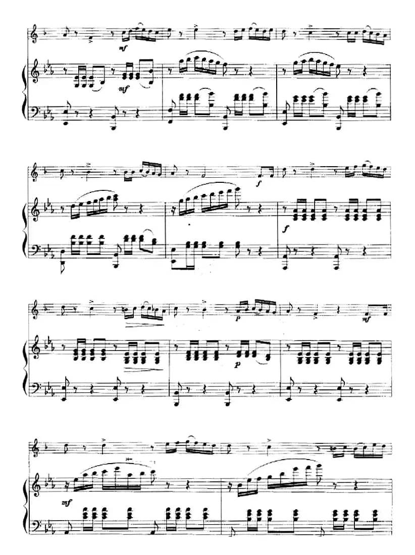 那波里舞曲（小号+钢琴伴奏）