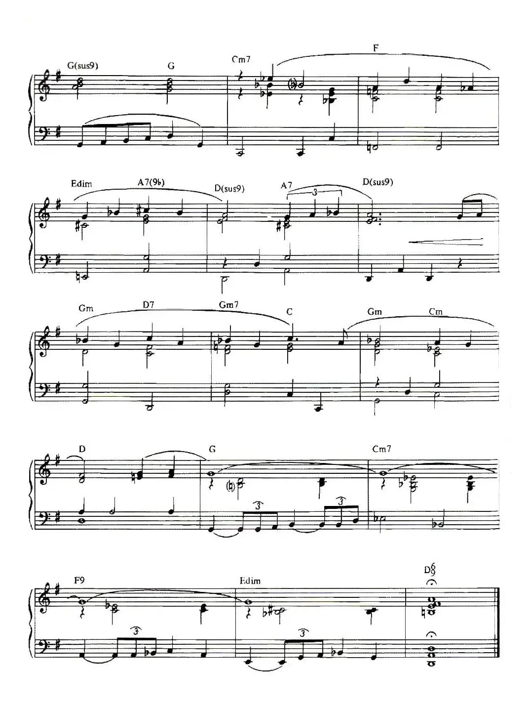 100首欧美流行歌曲钢琴独奏：MICHELLE