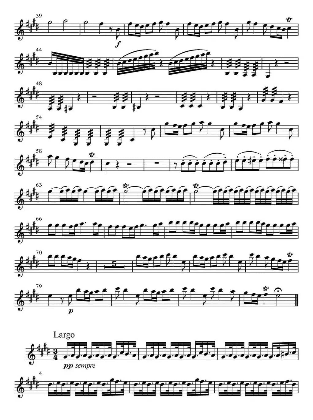 All parts of Spring（四季·春天）（第一小提琴分谱）