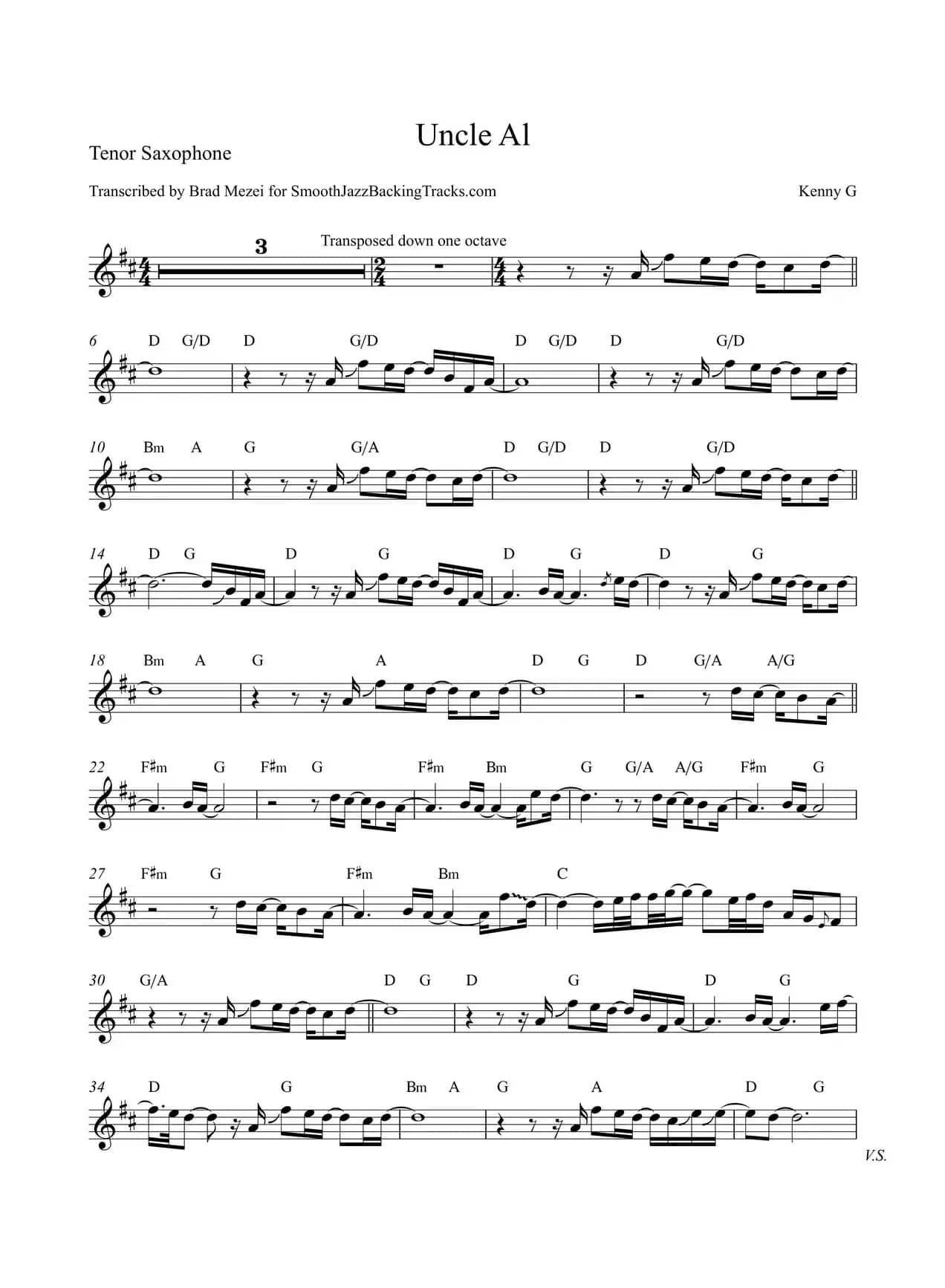 Uncle Al（次中音萨克斯）