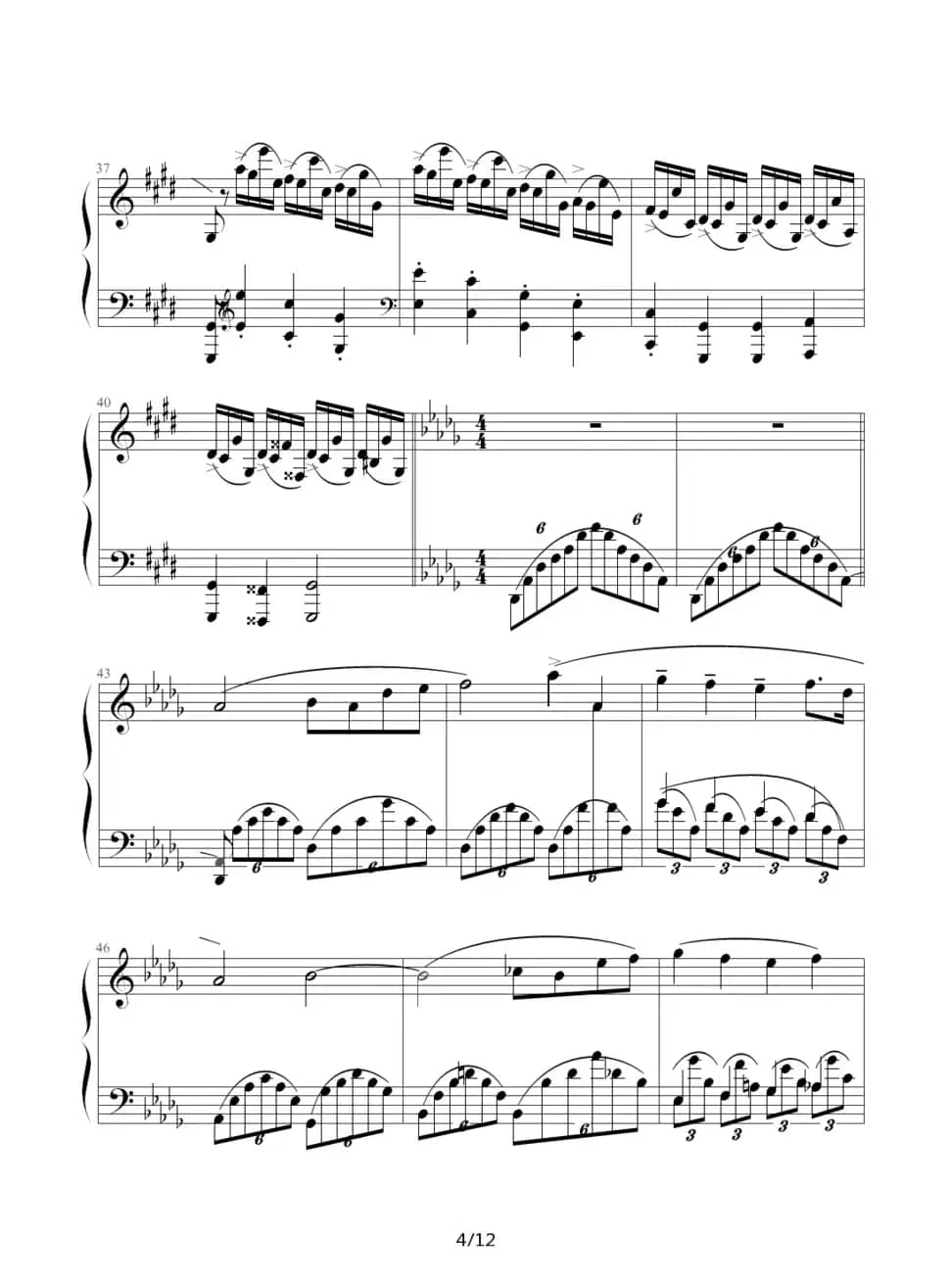 幻想即兴曲（京寒制谱版）