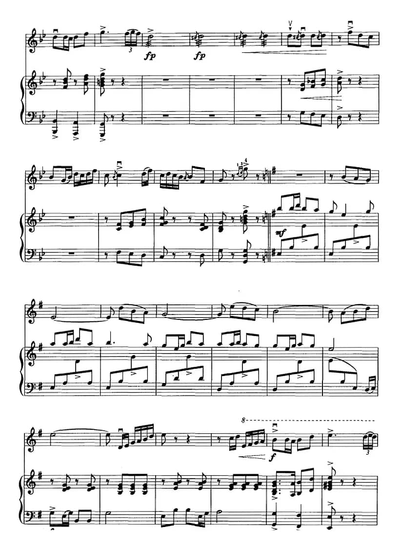 红梅随想曲（二胡+钢琴伴奏）