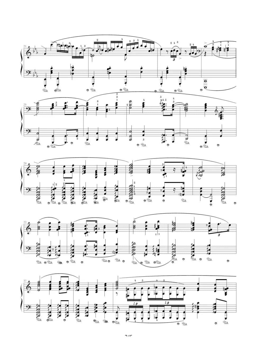 c小调夜曲，Op.48,No.1（肖邦第13号夜曲）