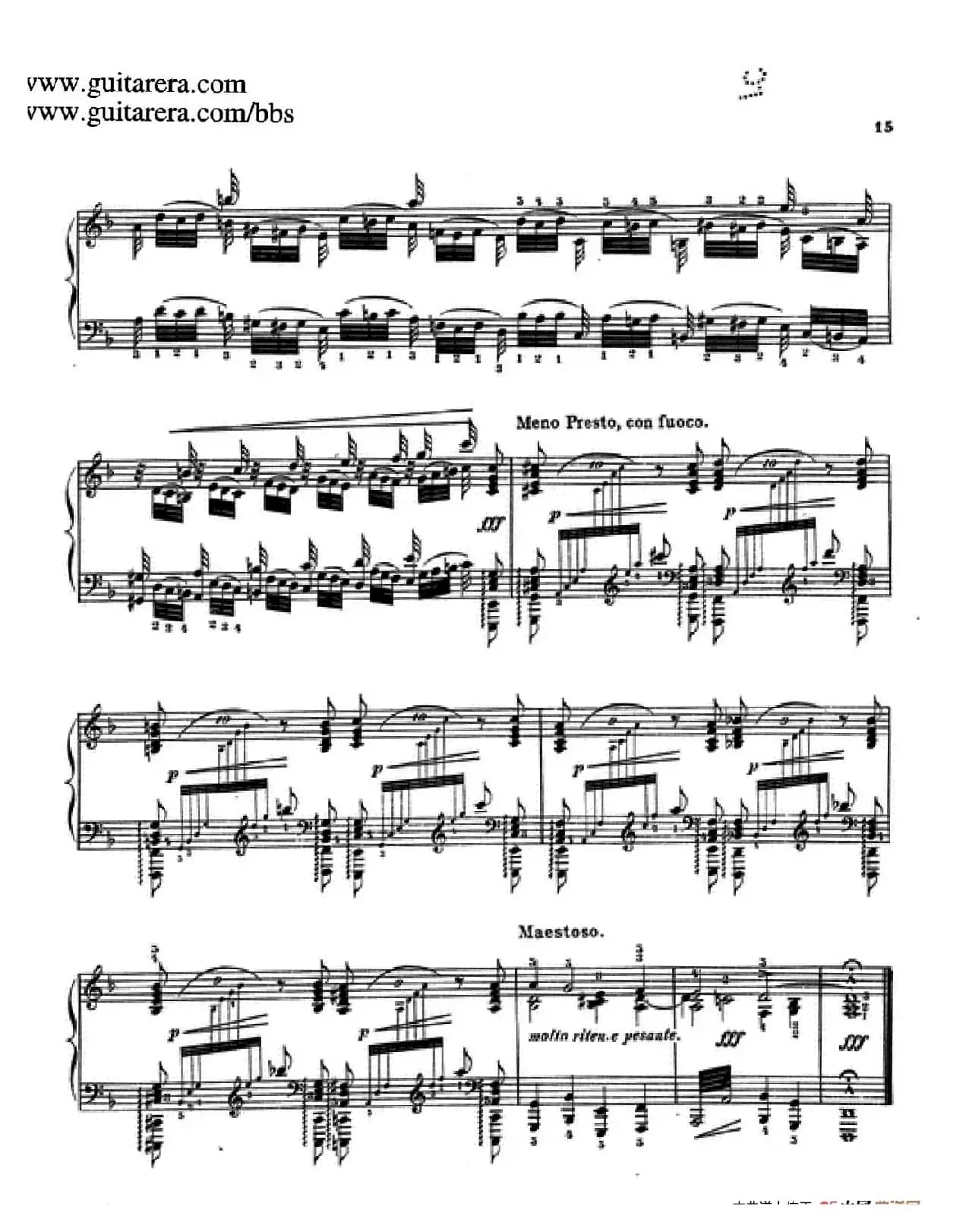 d小调托卡塔与赋格（BWV 565·陶西格改编钢琴独奏版）