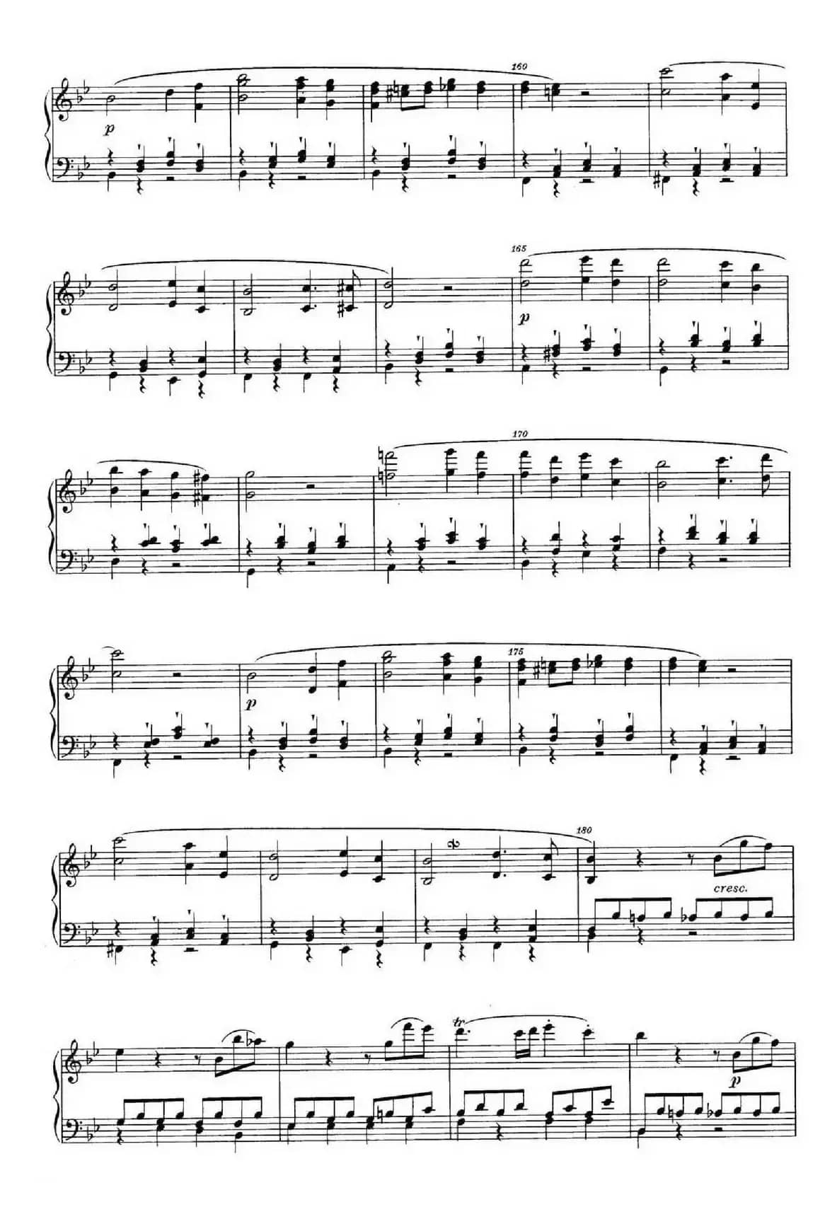 降B大调钢琴奏鸣曲 （Piano Sonata in B-flat Major Op.1）