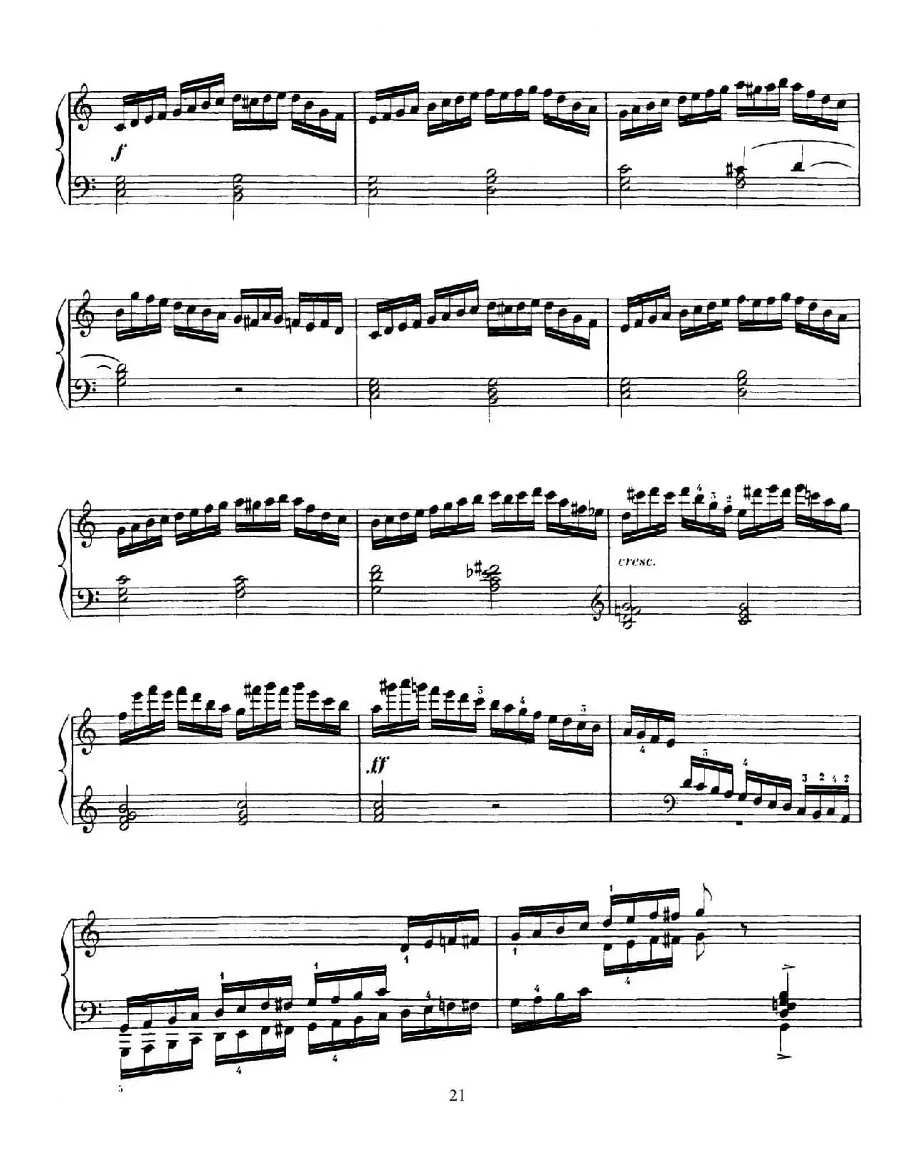 15 Etudes de Vortuosite Op.72（15首辉煌练习曲·5）