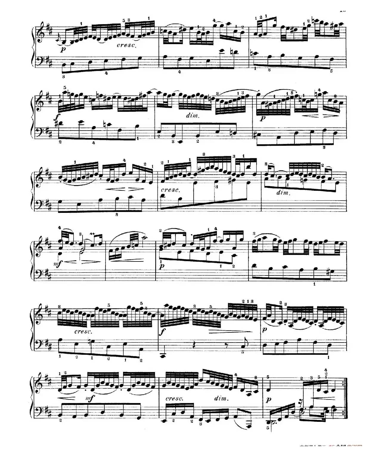 Six Partitas BWV 825-830（6首帕蒂塔·4）