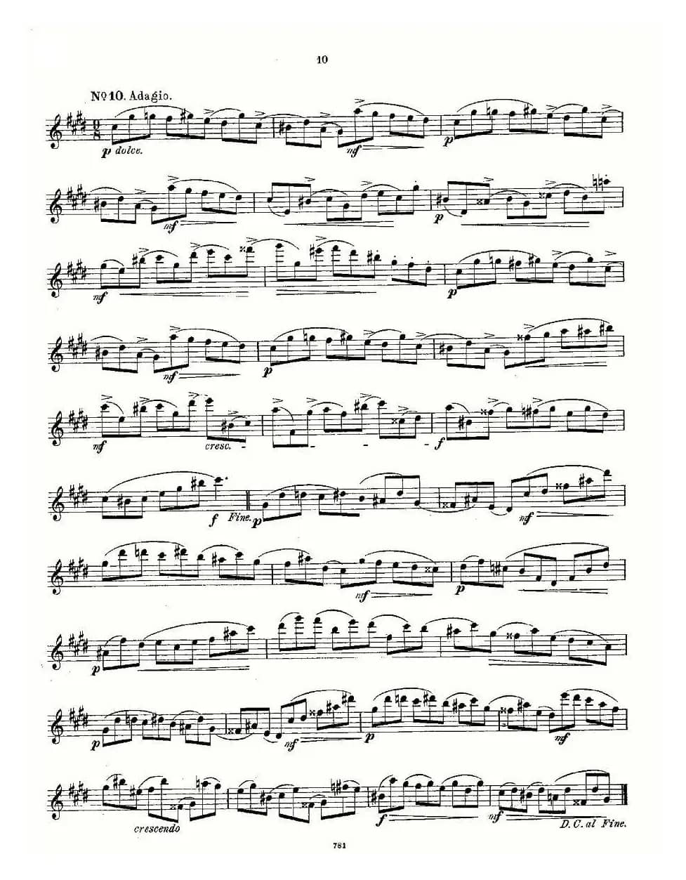 18 kleine Studien.Op.41