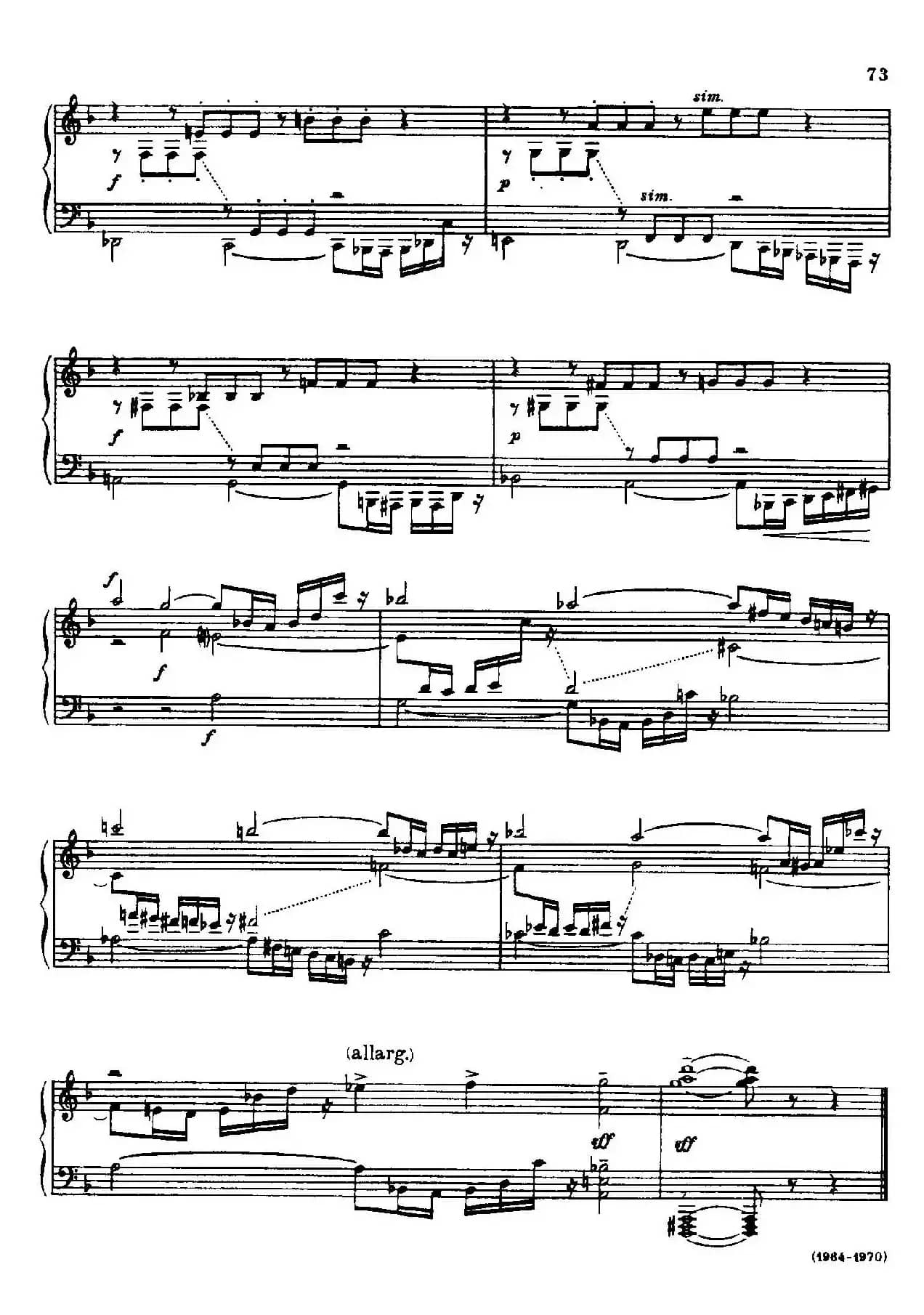 24 Preludes and Fugues Part.2 Op.45（24首前奏曲与赋格·第二部分·24）