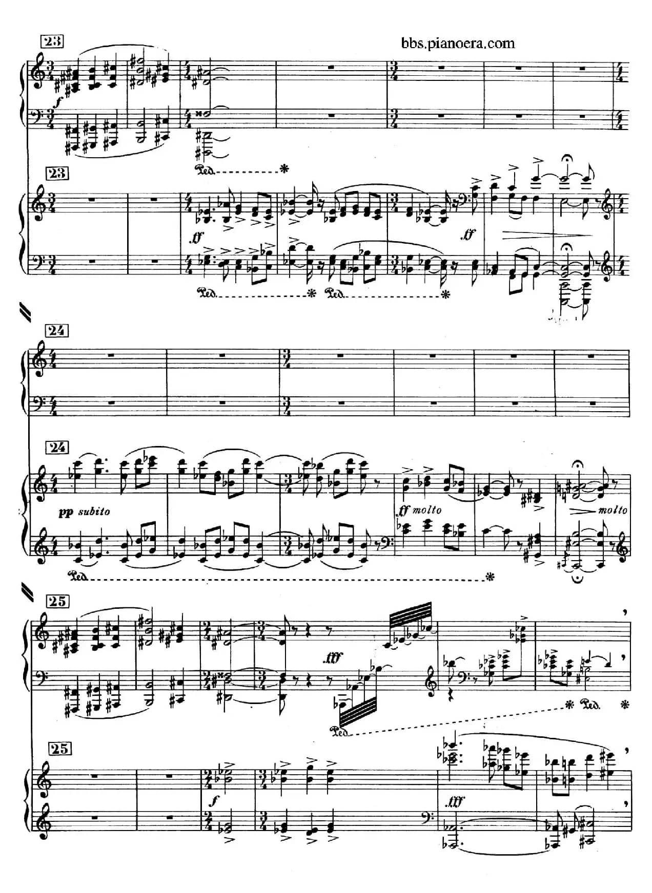 Piano Concerto in c-sharp Minor （升c小调钢琴协奏曲·第一乐章）