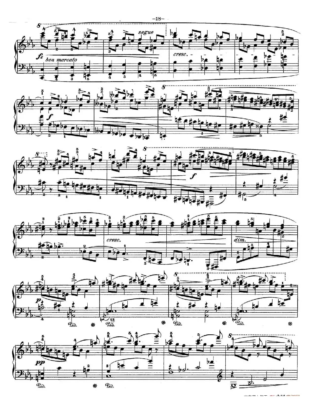 Piano Sonata No.1 in c Minor Op.4 (c小调第一钢琴奏鸣曲)