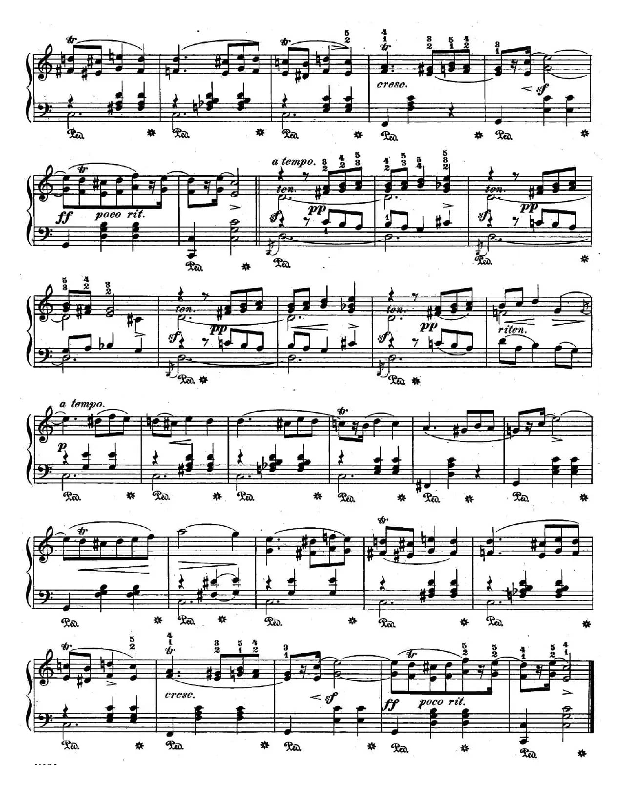 Quatre Mazurkas Op.67 Op.3(4首玛祖卡舞曲·3)