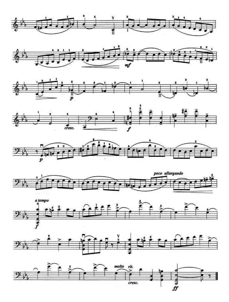 C小调协奏曲（第一乐章）