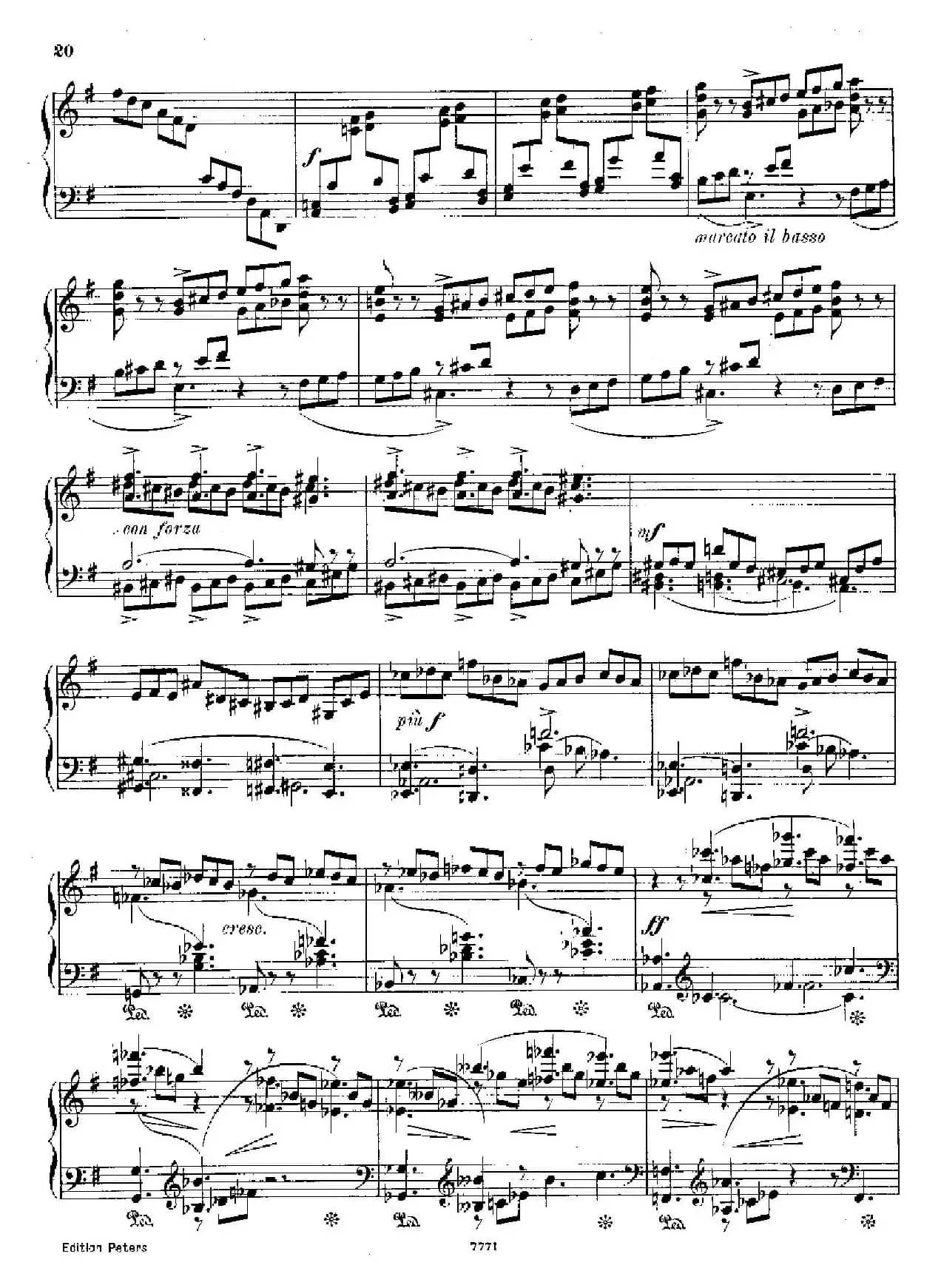Suite in G Major Op.50（G大调组曲·Ⅳ）