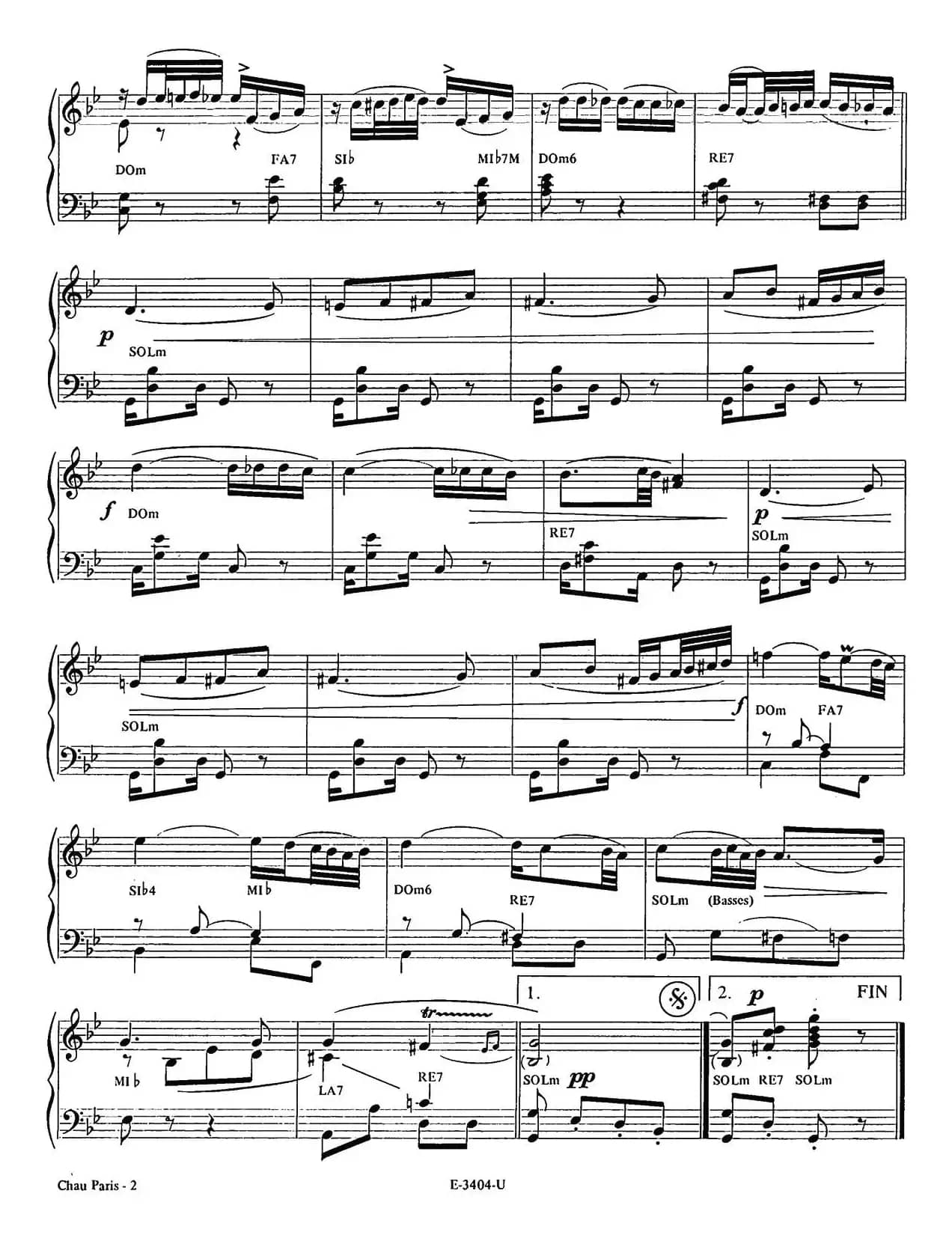 Piazzolla合集：3、Chau Paris