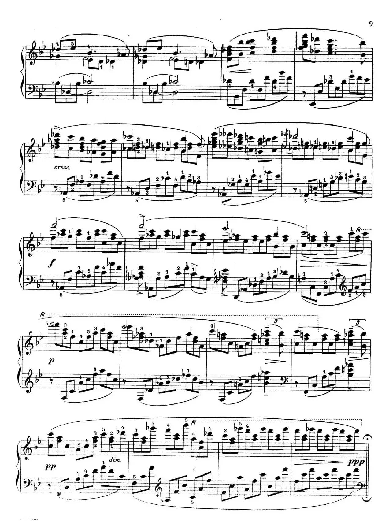 Ballade in c-sharp Minor Op.42（升c小调叙事曲）