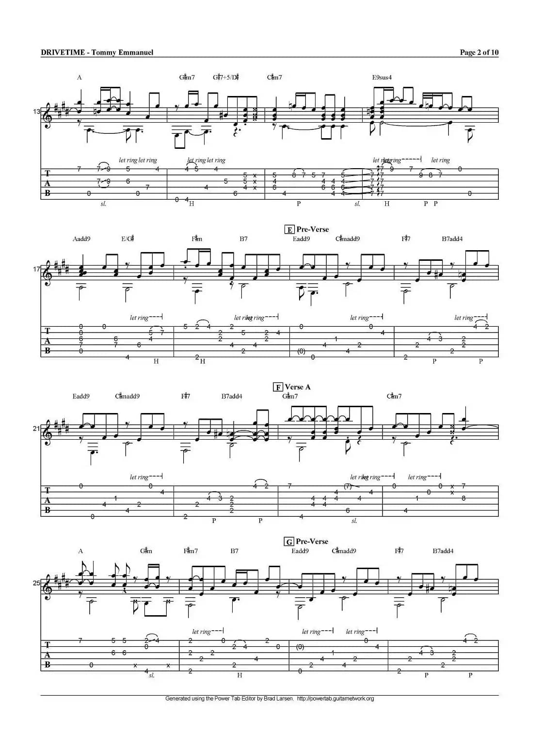 tommy emmanuel：drivetime（指弹吉他）