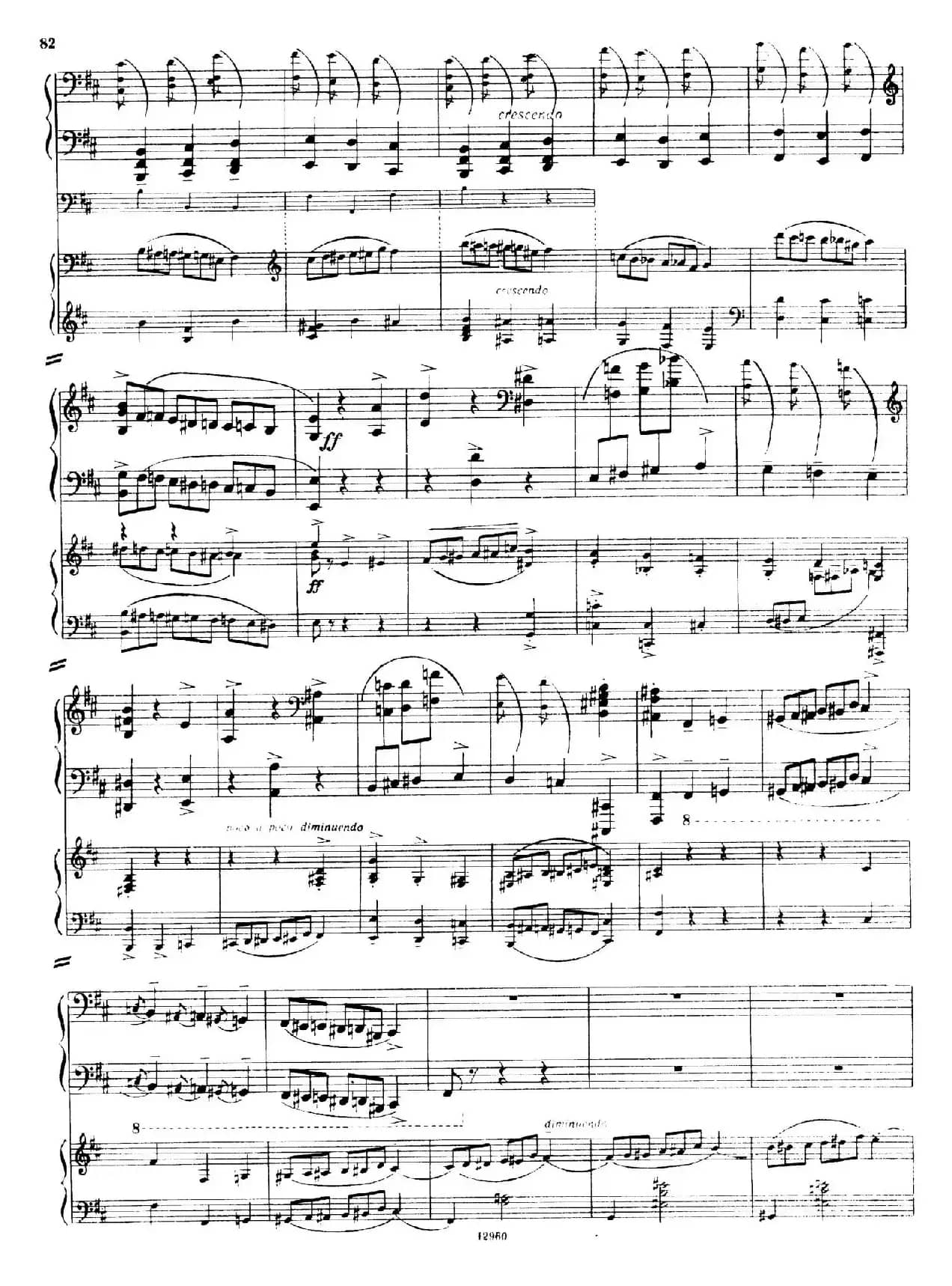 Piano Concerto No.2 in c Minor Op.50（c小调第二钢琴协奏曲·Ⅲ·双钢琴）